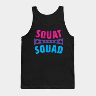 Squat Squad Gym Life Design Tank Top